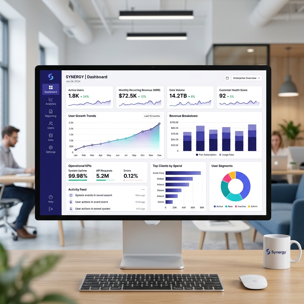 Jog Digital Concept Dashboard Visual